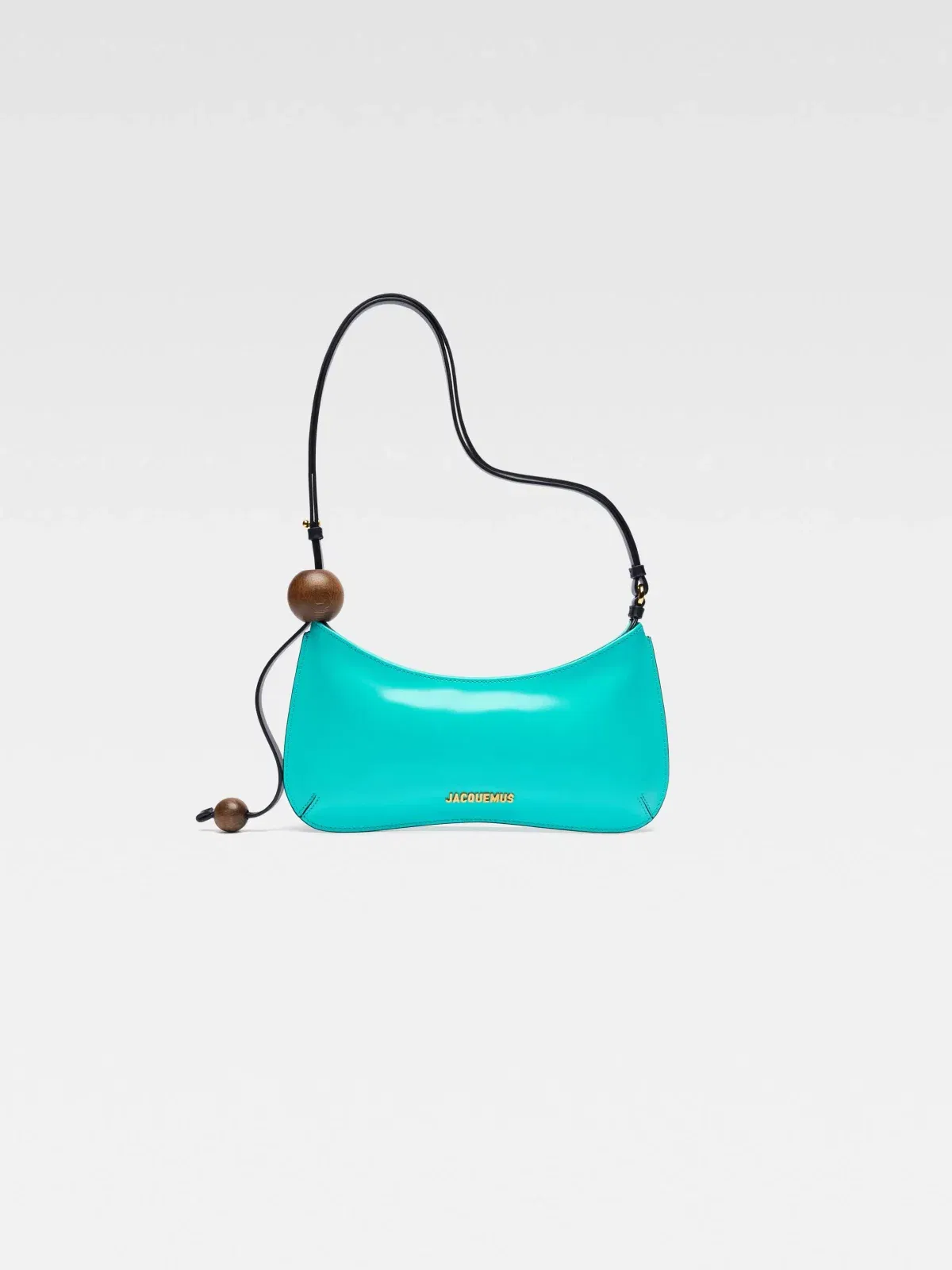 Jacquemus The Bisou Perle Beaded Shoulder-Bag Turquoise