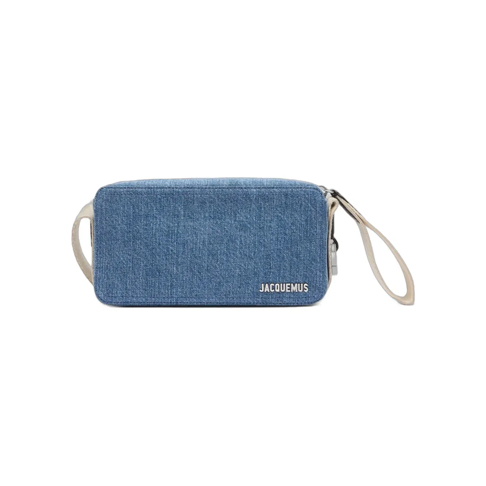 Jacquemus The Horizontal Cuerda Denim Cross-Body Bag Blue
