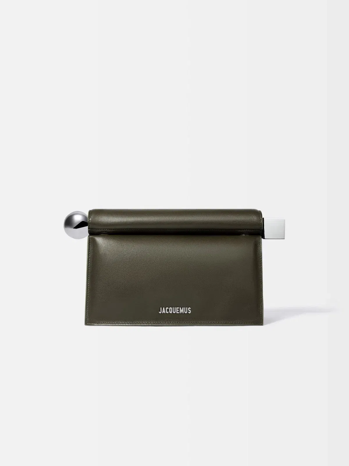 Jacquemus La Pochette Rond Carre Dark Khaki