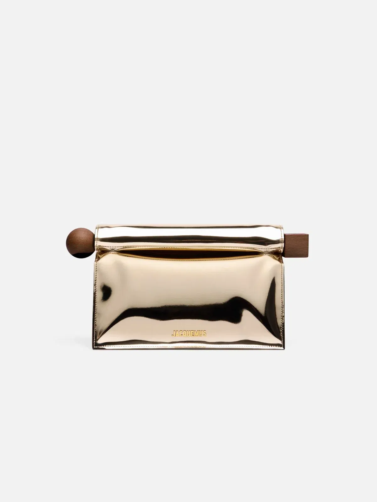 Jacquemus La Pochette Rond Carre Gold
