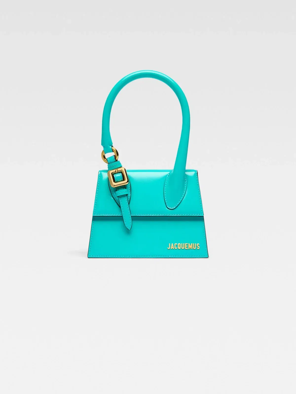 Jacquemus Le Chiquito Moyen Boucle Turquoise
