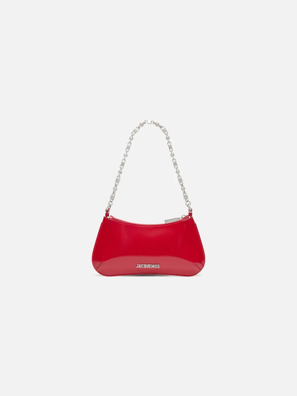 Jacquemus The Small Bisou Chaine Small Shoulder Bag Red