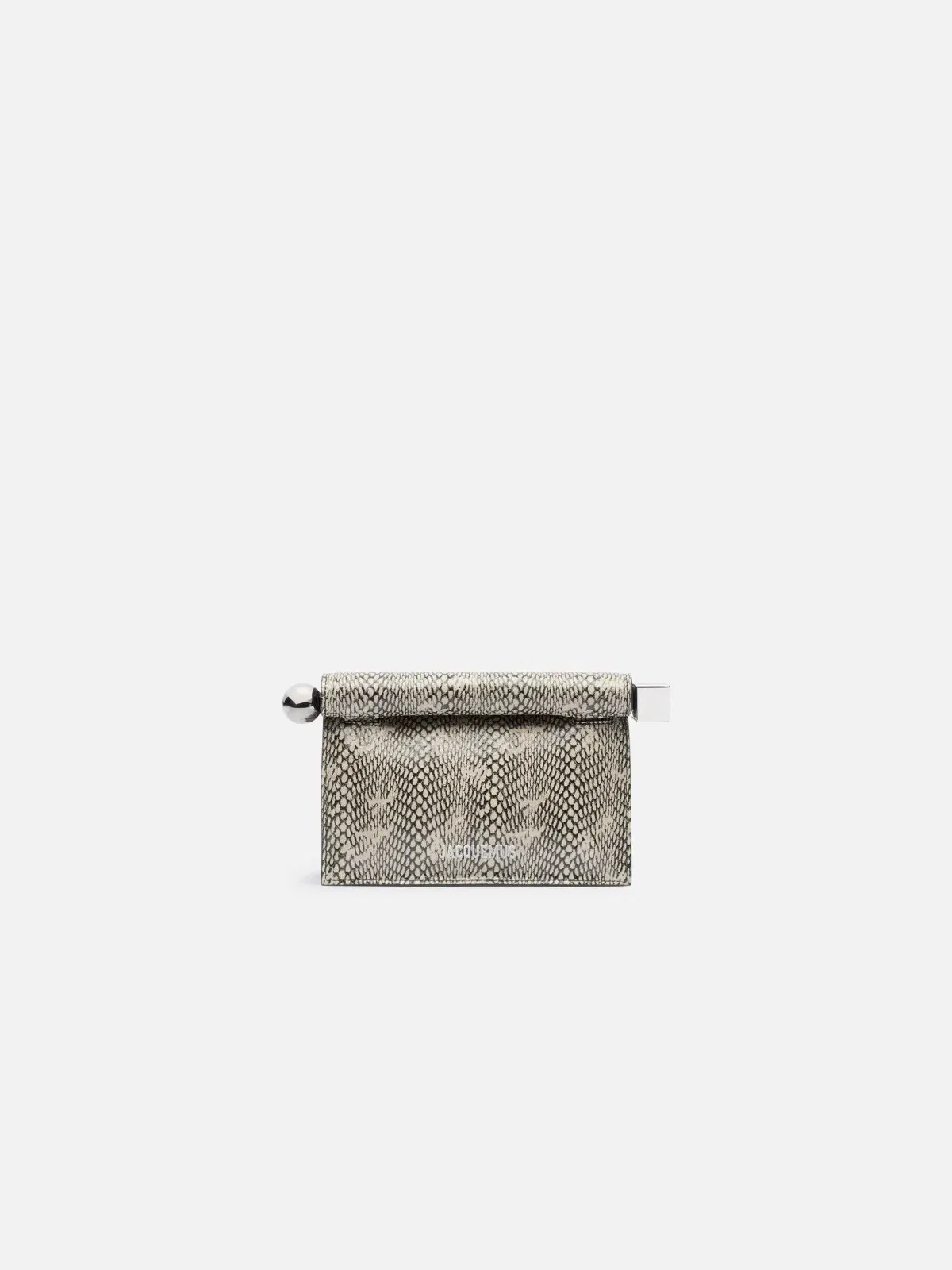 Jacquemus La Petite Pochette Rond Clutch Beige