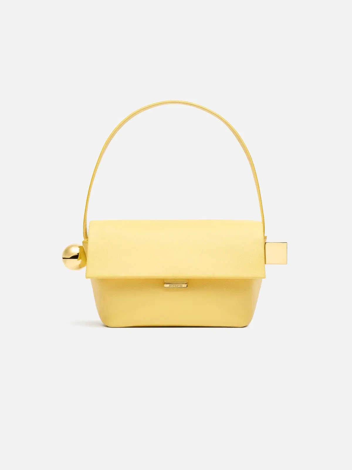 Jacquemus Le Rond Carre Bag Light Yellow