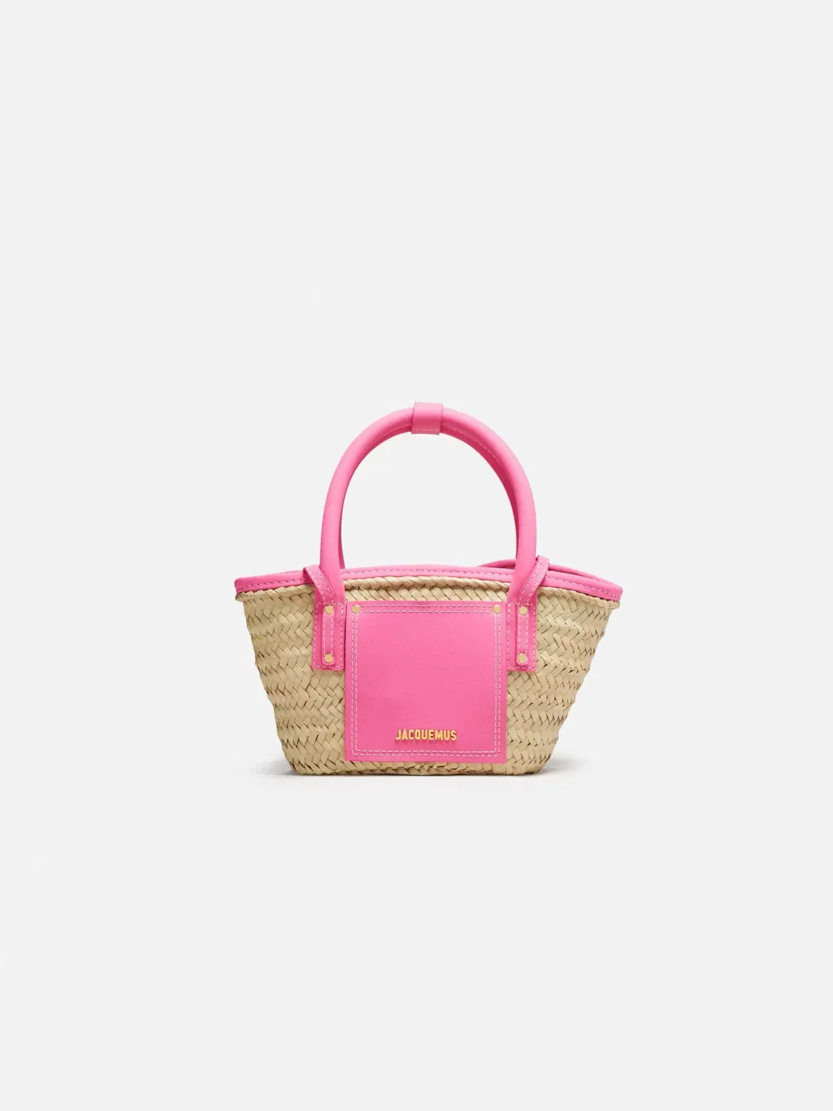 Jacquemus Le Petit Panier Soli Dark Pink