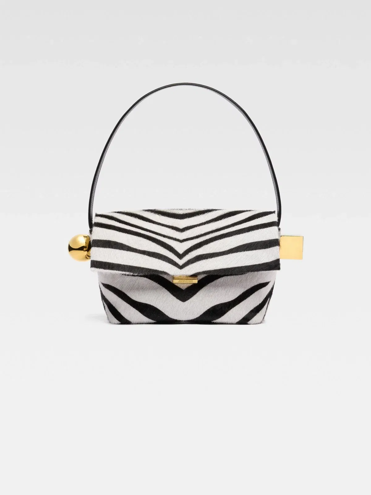 Jacquemus Le Rond Carre Black/White Zebra