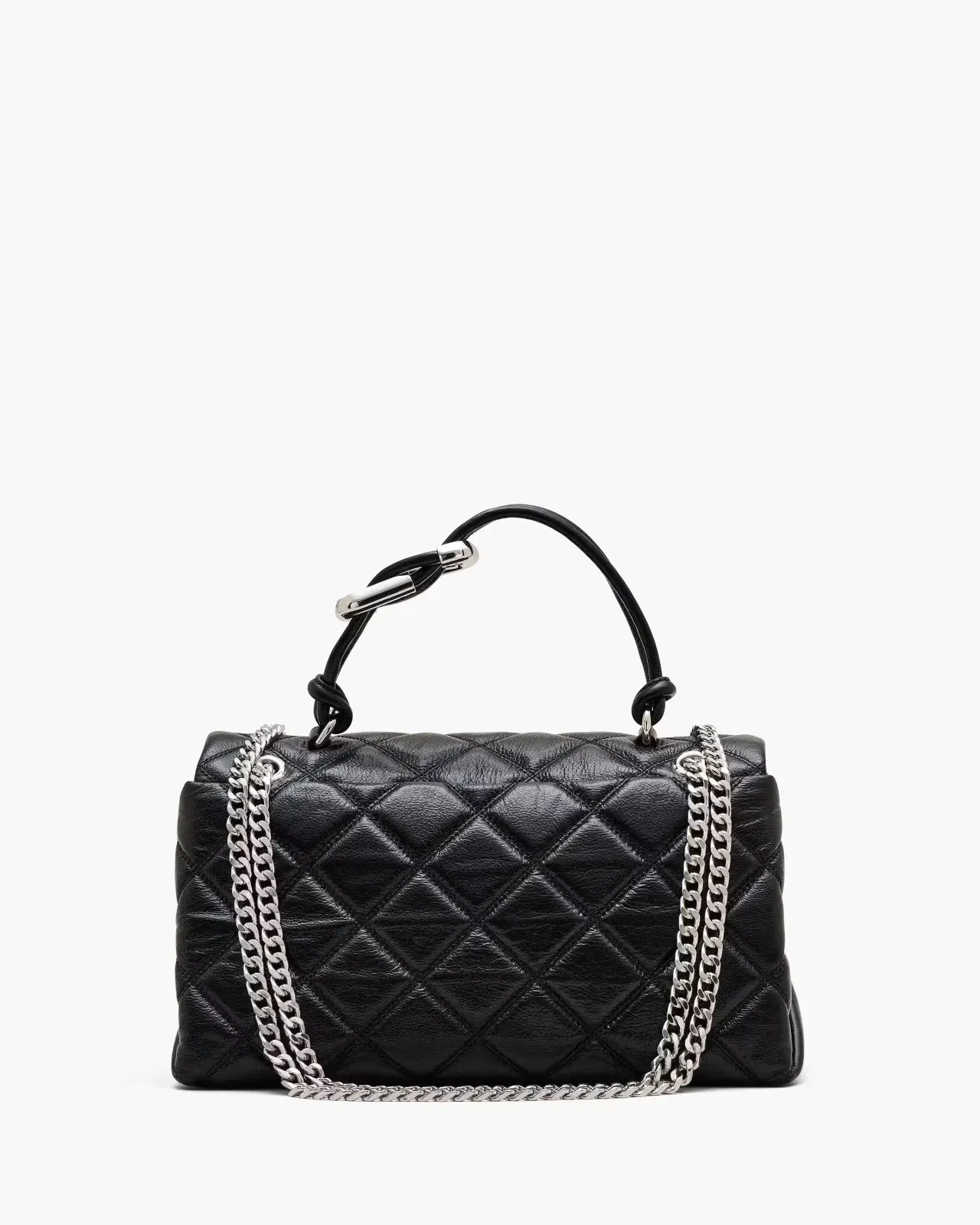 Marc Jacobs Marc Jacobs The Quilted Dual Convertible Shoulder Bag Black Black