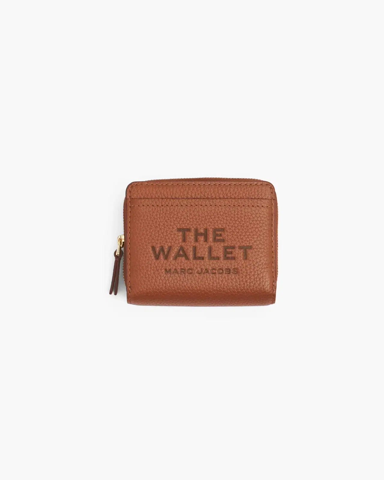 Marc Jacobs Marc Jacobs The Leather Mini Compact Wallet Argan Oil Argan Oil