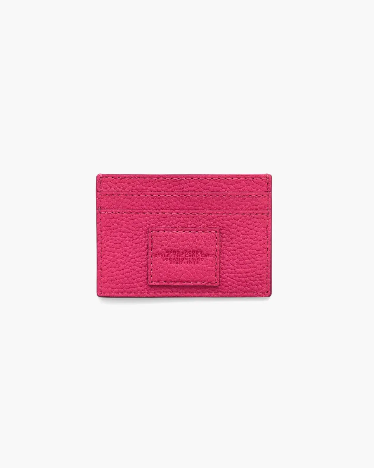 Marc Jacobs Marc Jacobs The Leather Card Case Raspberry Pink Raspberry Pink