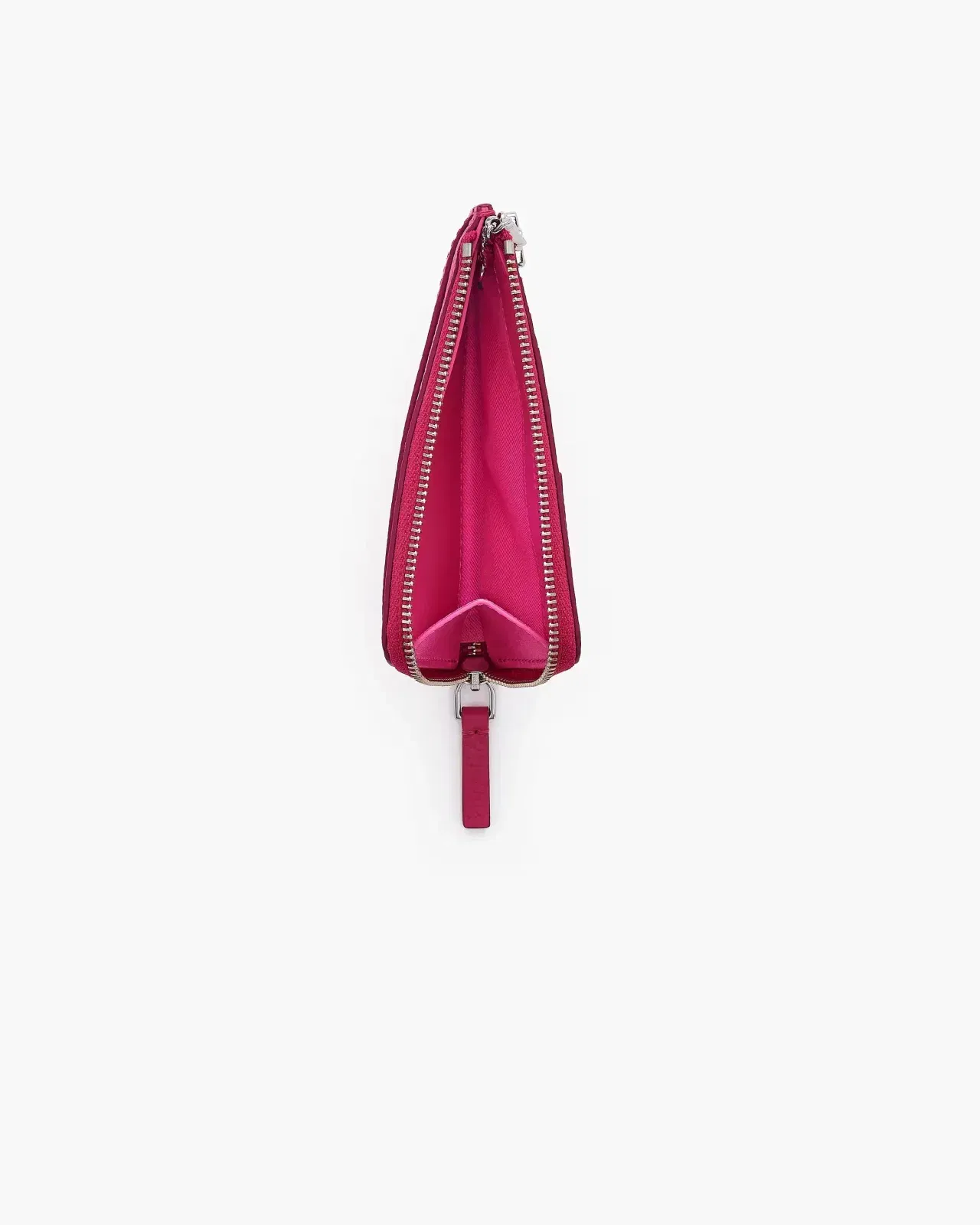Marc Jacobs Marc Jacobs The Leather Top Zip Multi Wallet Raspberry Pink Raspberry Pink