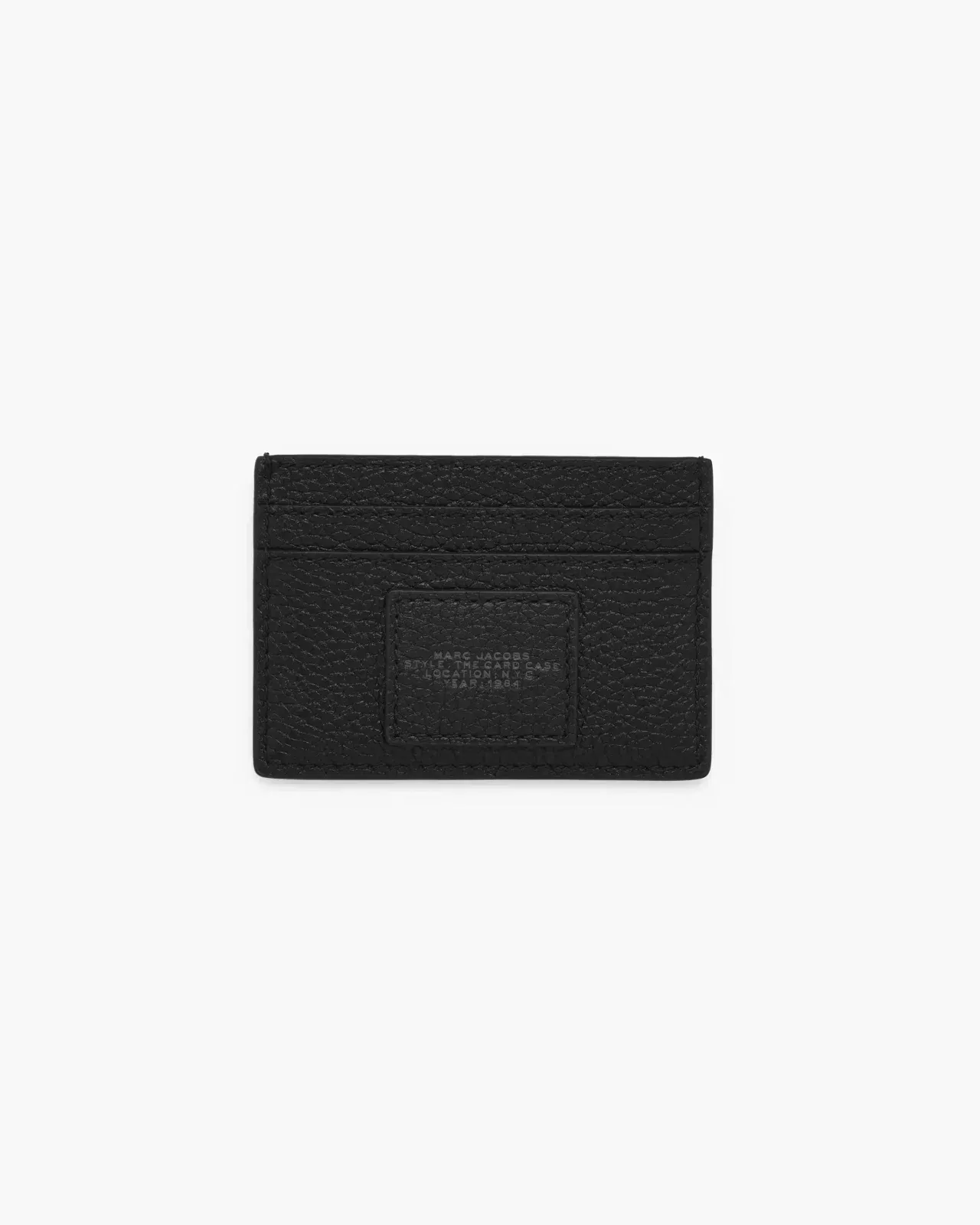 Marc Jacobs Marc Jacobs The Leather Card Case Black Black