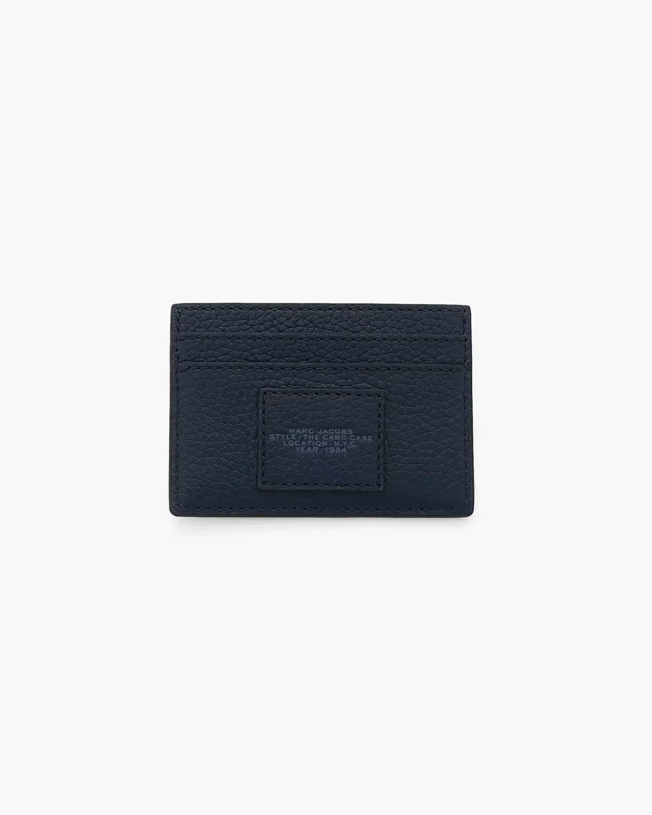 Marc Jacobs Marc Jacobs The Leather Card Case Blue Sea Blue Sea