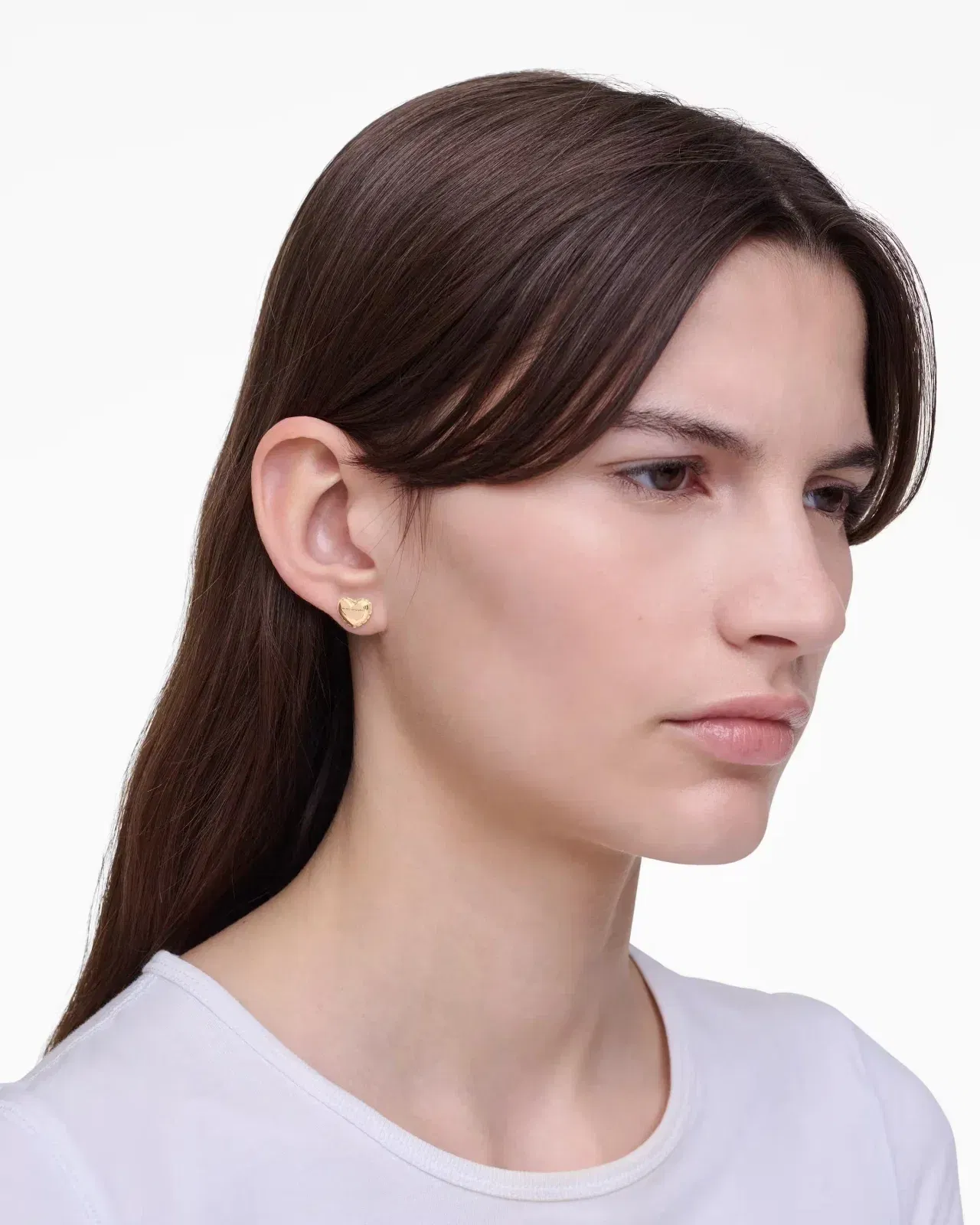 Marc Jacobs Marc Jacobs The Heart Balloon Stud Earrings Light Antique Gold Light Antique Gold