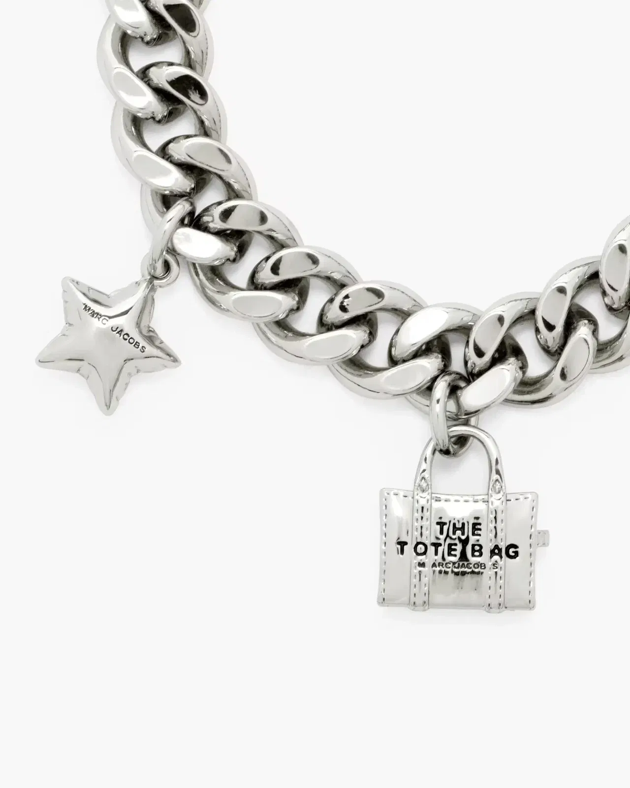 Marc Jacobs Marc Jacobs The Mini Icon Charm Bracelet Light Antique Silver Light Antique Silver