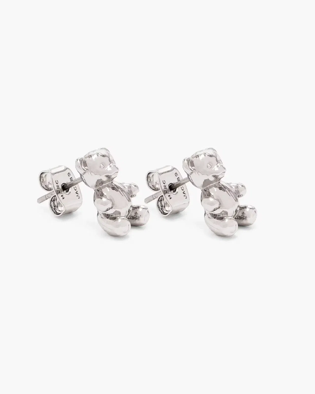 Marc Jacobs Marc Jacobs The Teddy Bear Stud Earrings Light Antique Silver Light Antique Silver