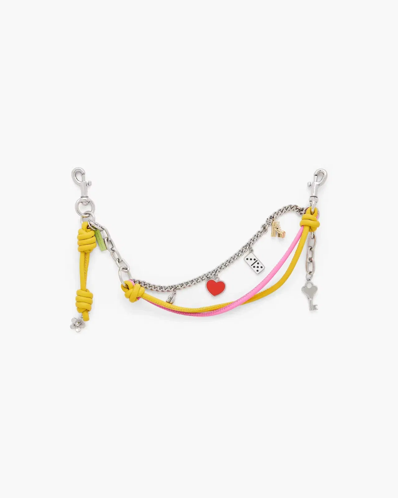 Marc Jacobs Marc Jacobs The Mini Icon Chain Bag Charm Bow Pink Multi Bow Pink Multi
