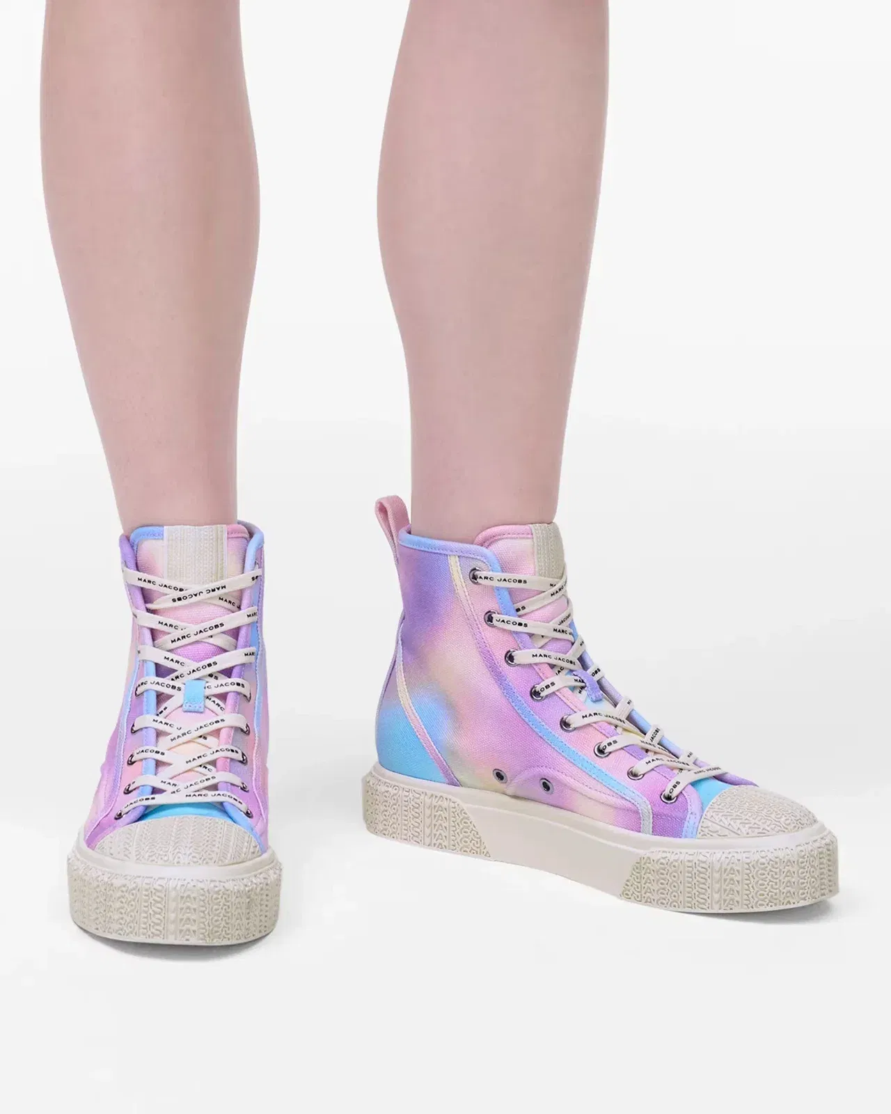 Marc Jacobs Marc Jacobs The Airbrush Canvas Sneaker Blue Multi Blue Multi