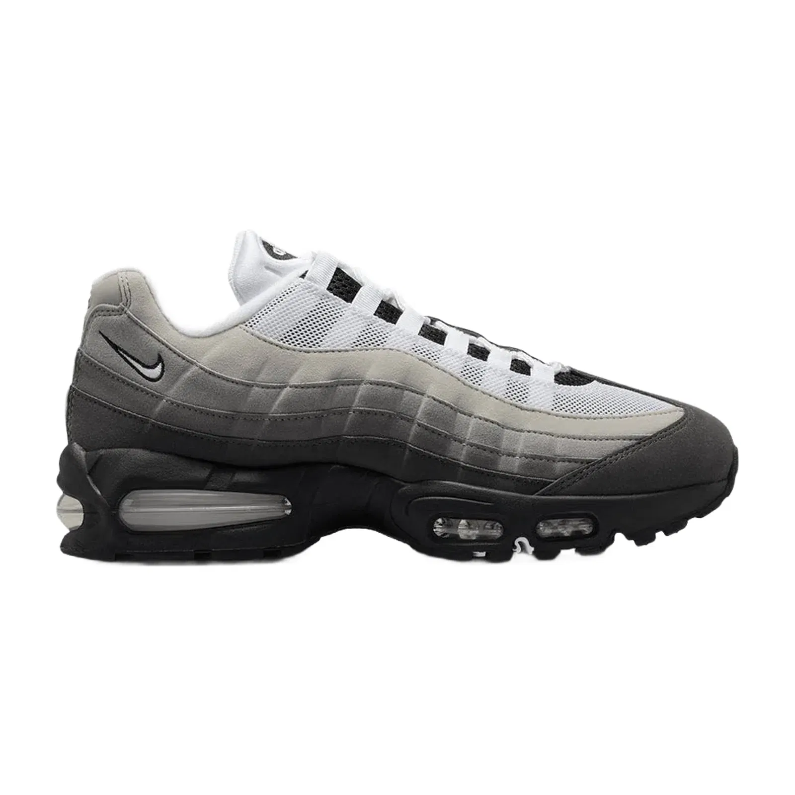 Nike | AIR MAX 95 BIG BUBBLE "OG" { BLACK/MEDIUM ASH/DARK PEWTER/WHITE