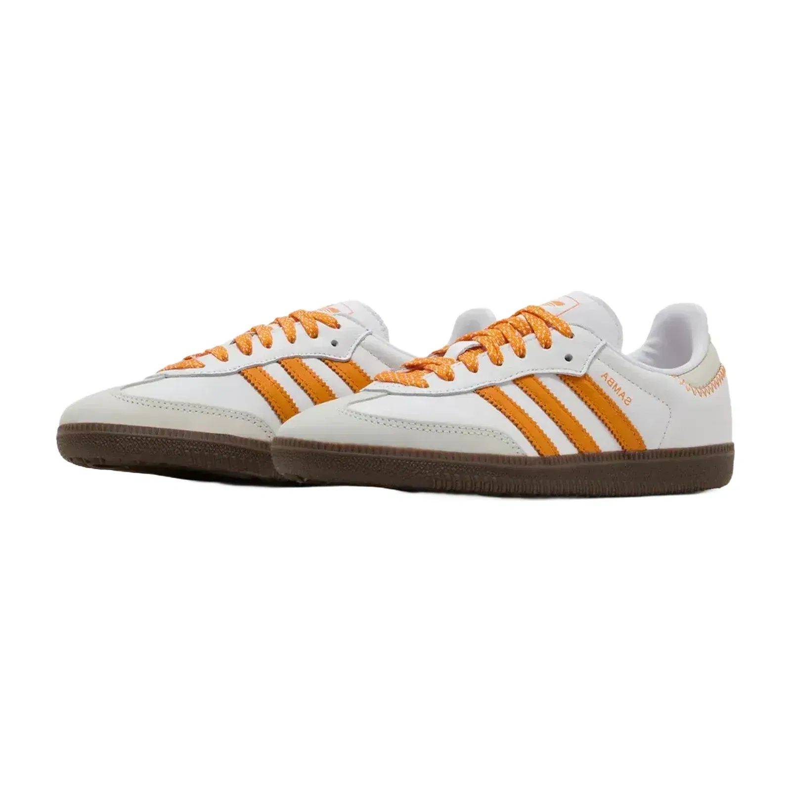 Adidas Samba OG Cloud White Orange WMNS