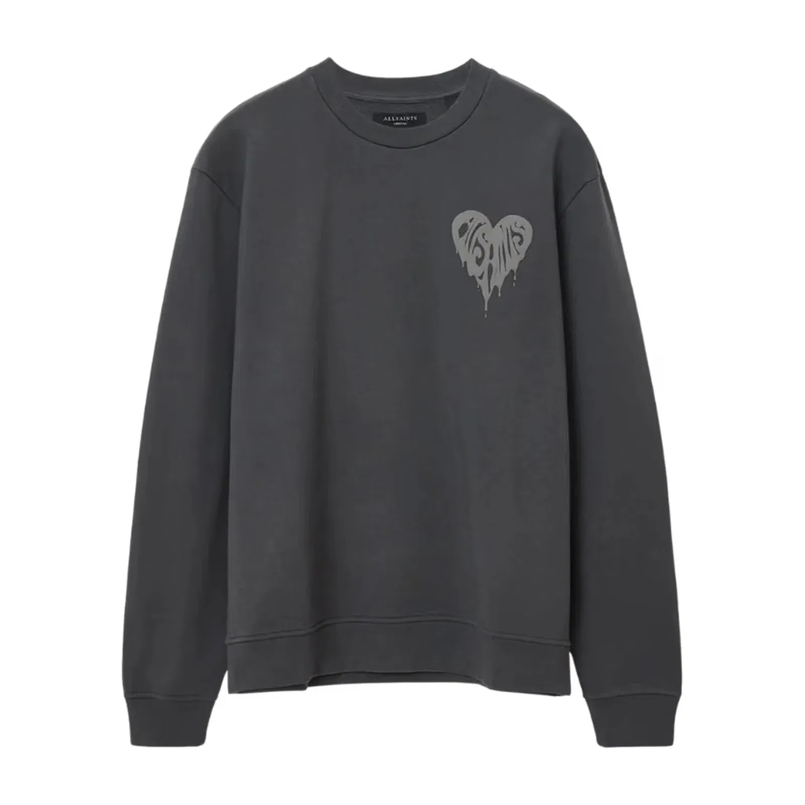 TRIP CREW - Sweatshirt - washed black