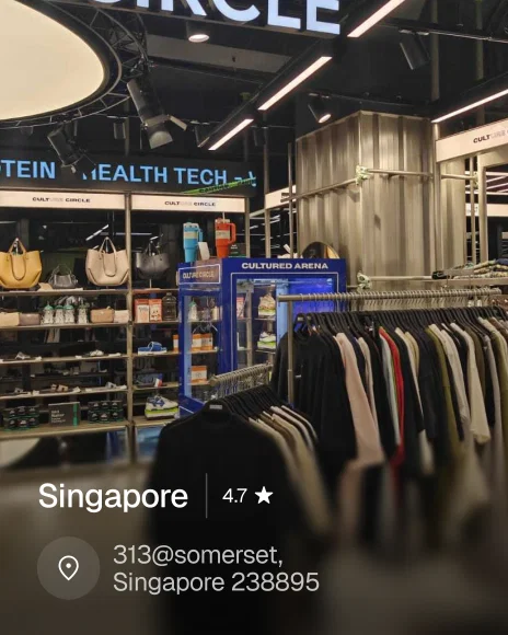 Culture Circle Singapore store