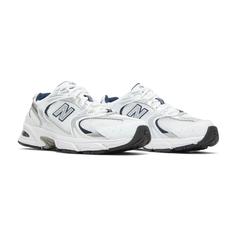 New Balance 530 White Silver Navy