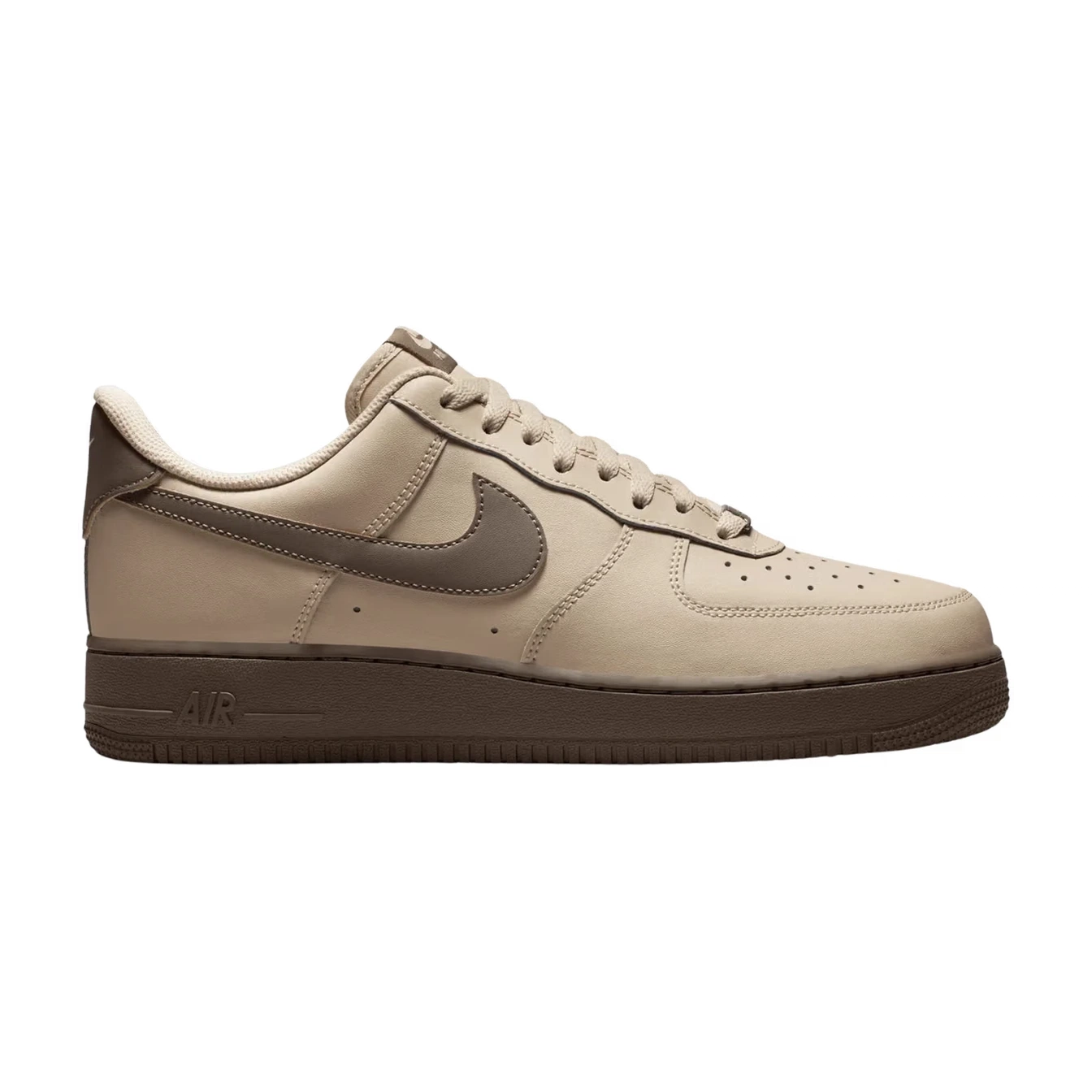 Nike AIR FORCE 1 '07 RATTAN/RATTAN/OLIVE GREY