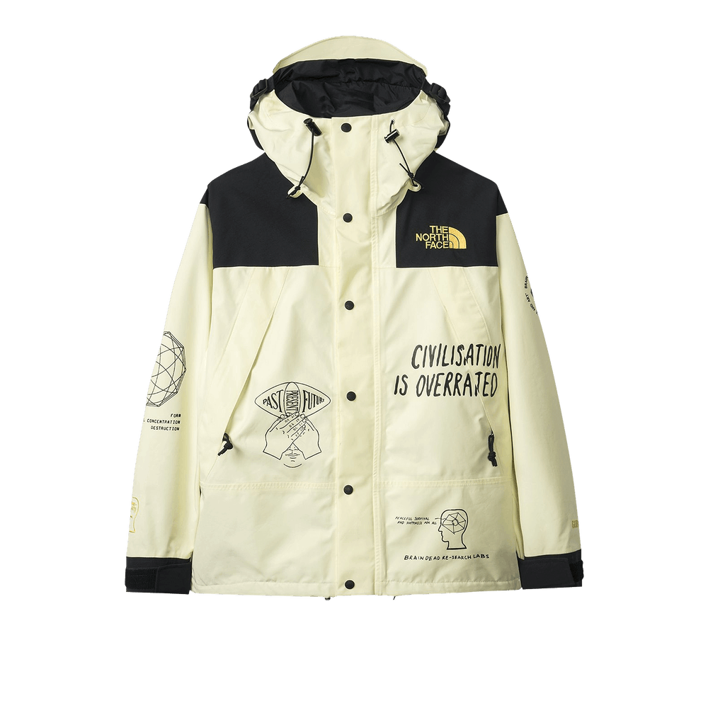 Brain Dead x The North Face Mountain Jacket Tender Yellow