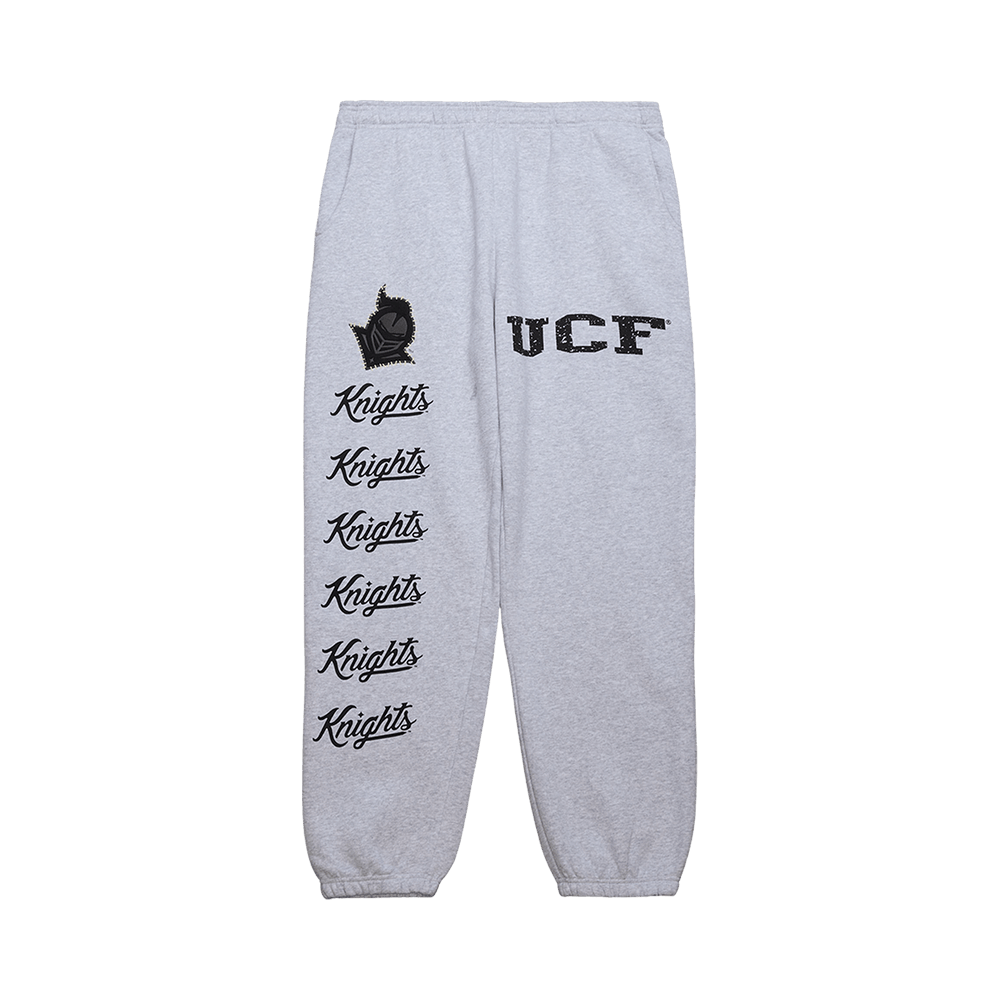 Cactus Jack by Travis Scott x Mitchell & Ness University Of Central Florida Sweatpants Grey Heather