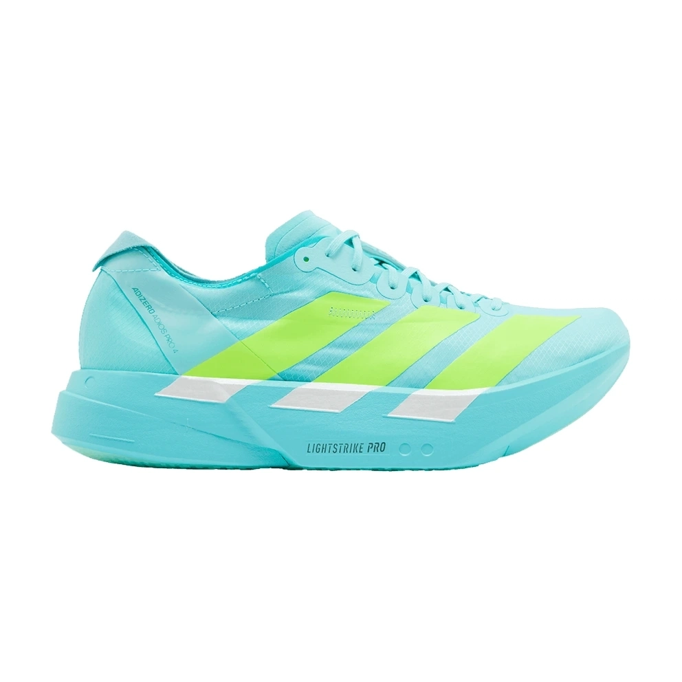 adidas Adizero Adios Pro 4 Flash Aqua Lucid Lemon