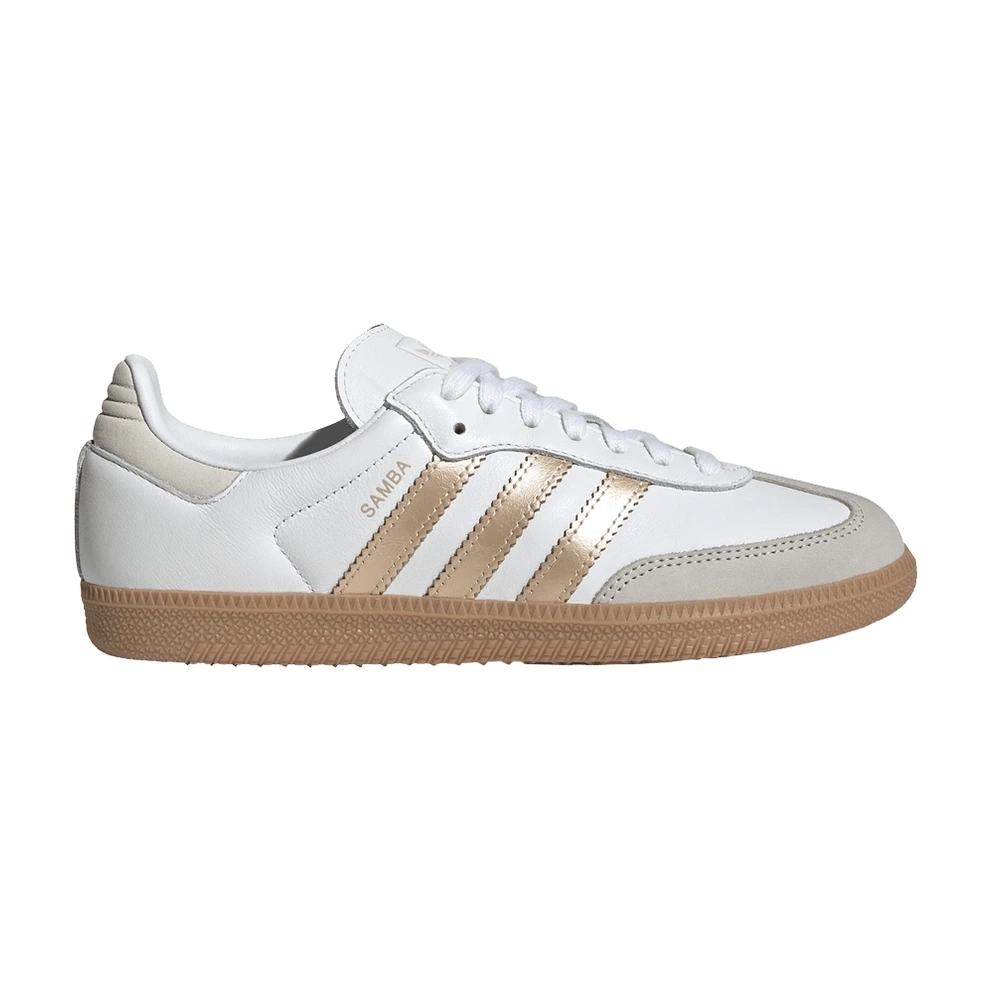 Adidas Wmns Samba OG 'White Wonder Gold Grey'