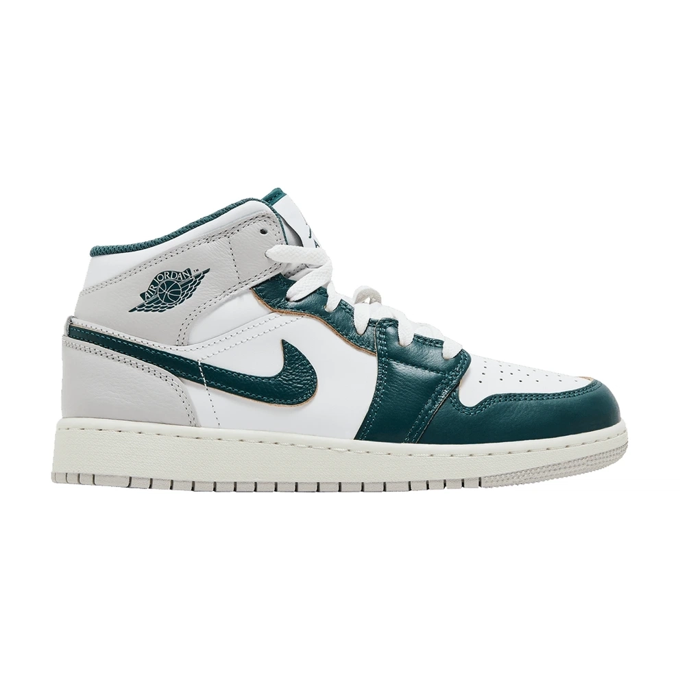 Air Jordan 1 Mid SE GS Oxidized Green