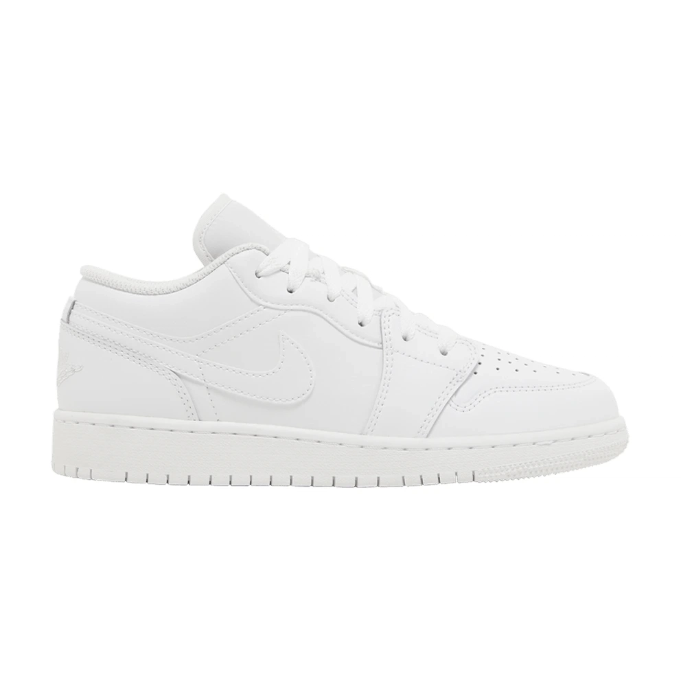 Air Jordan 1 Low GS Triple White 2023