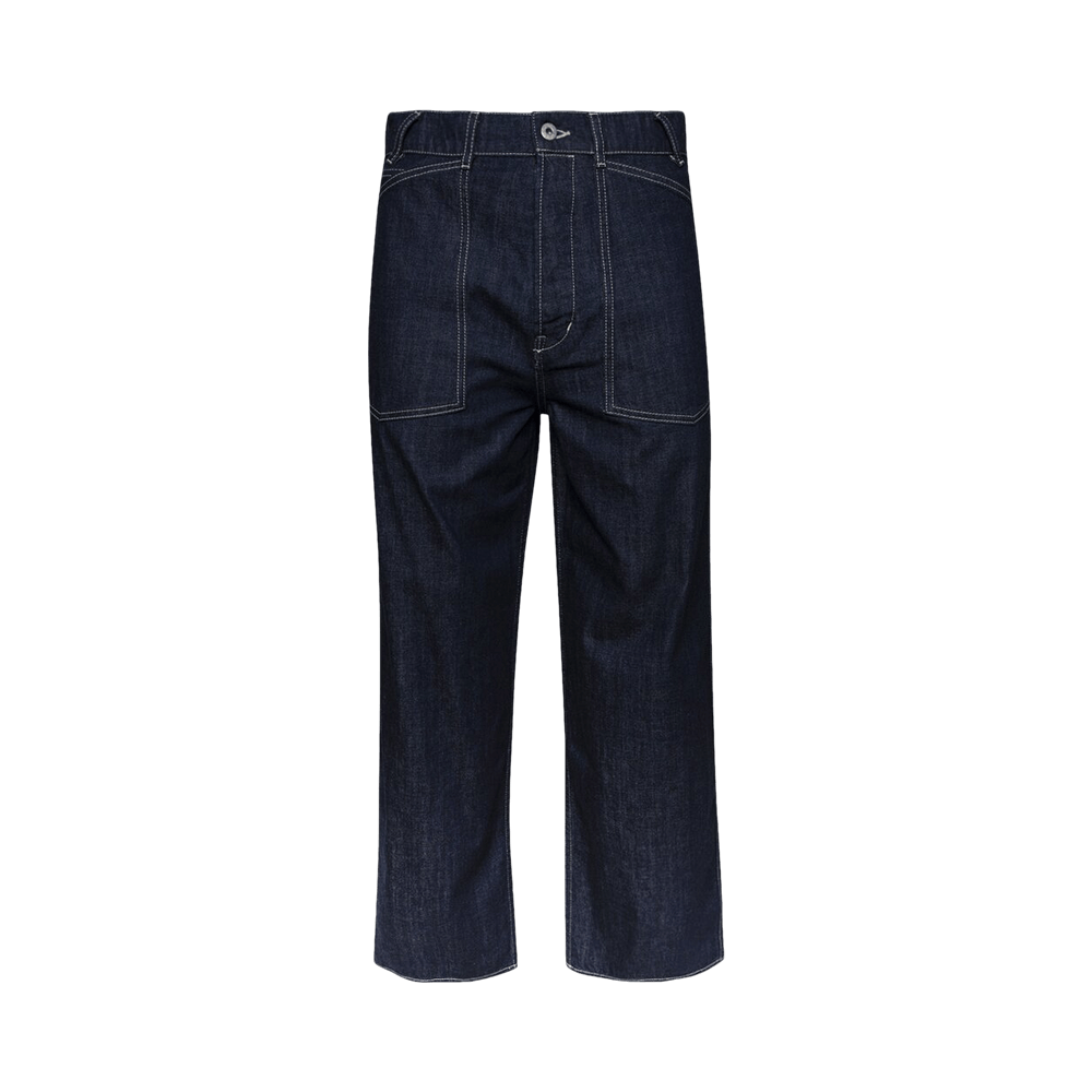 Kenzo Denim Pants Rinse Blue