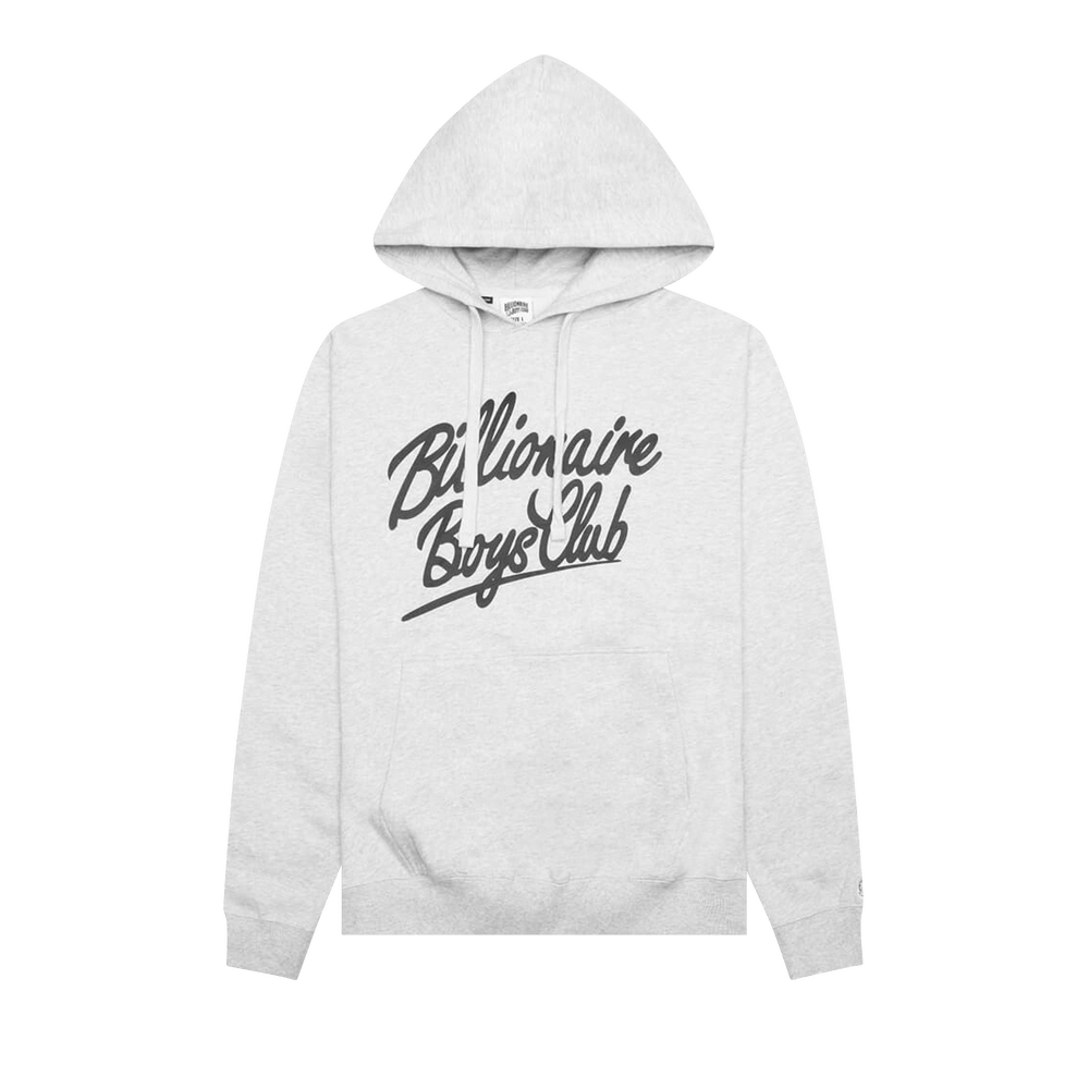 Billionaire Boys Club Script Hoodie Heather Grey