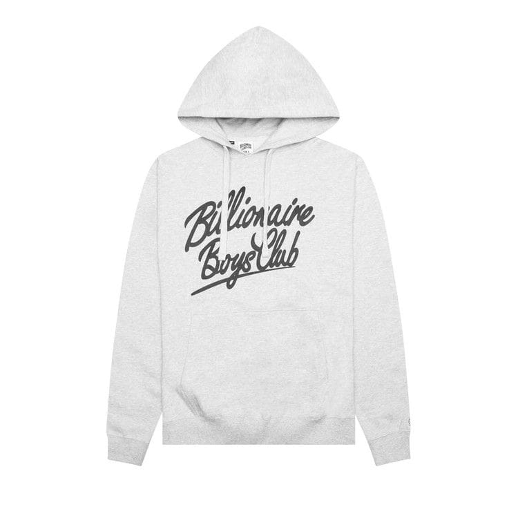 Billionaire Boys Club Script Hoodie Heather Grey