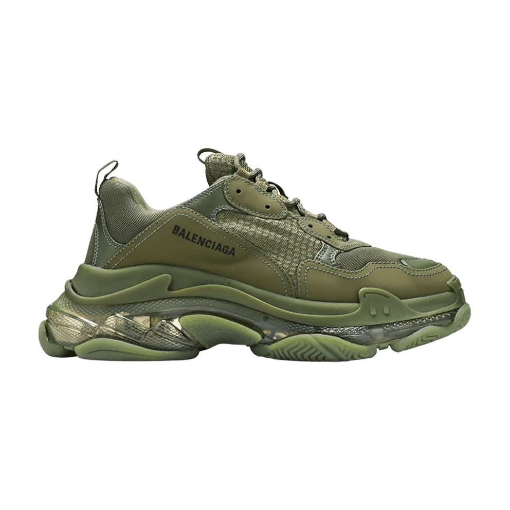Balenciaga Triple S Sneaker Clear Sole - Green