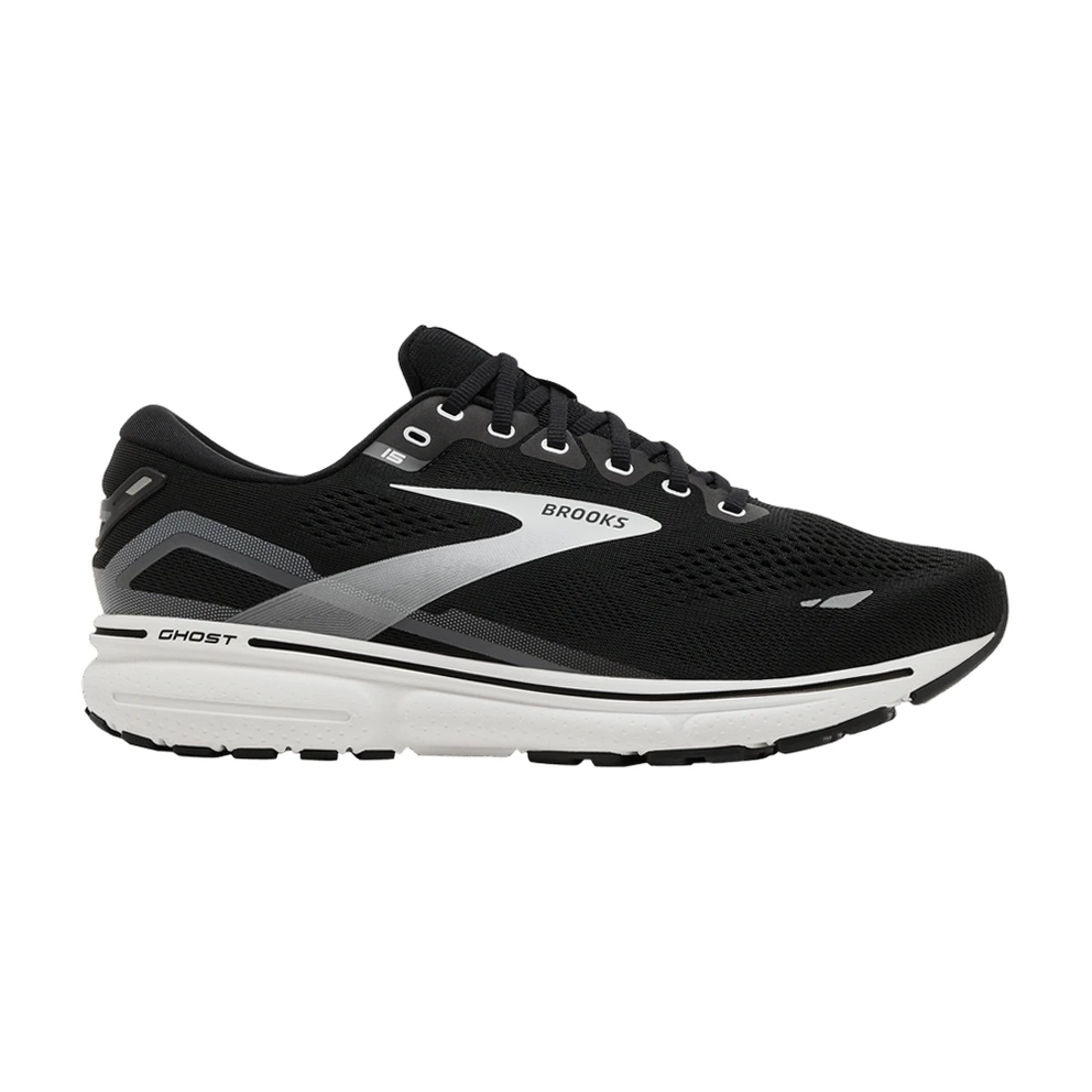 Brooks Ghost 15 2E Wide Black Blackened Pearl