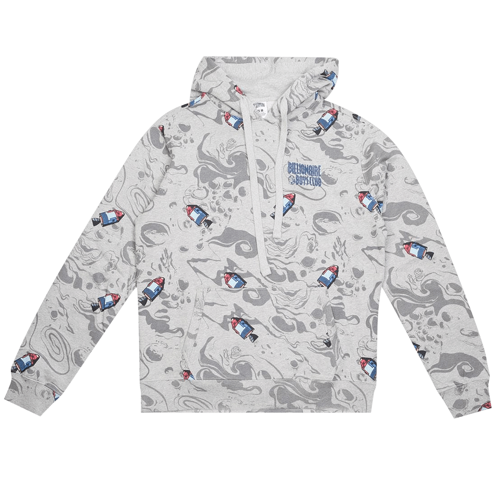 Billionaire Boys Club Moonwaves Hoodie Heather Grey