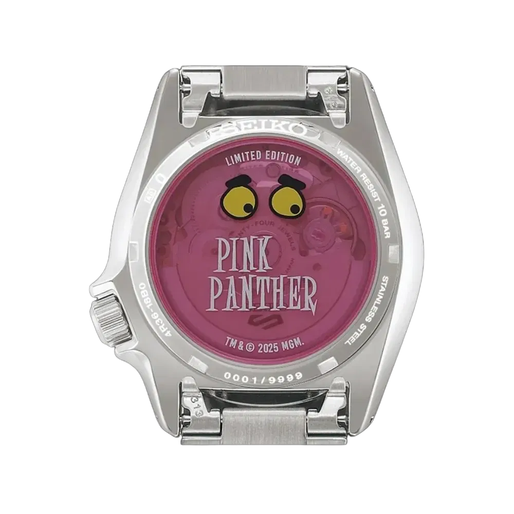 Seiko 5 Sports Pink Panther Limited Edition SRPM07