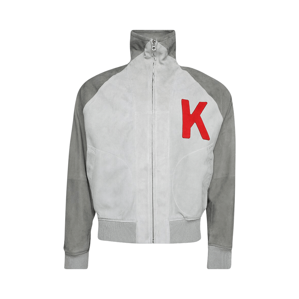 Kenzo Bomber Jacket Rinse Blue