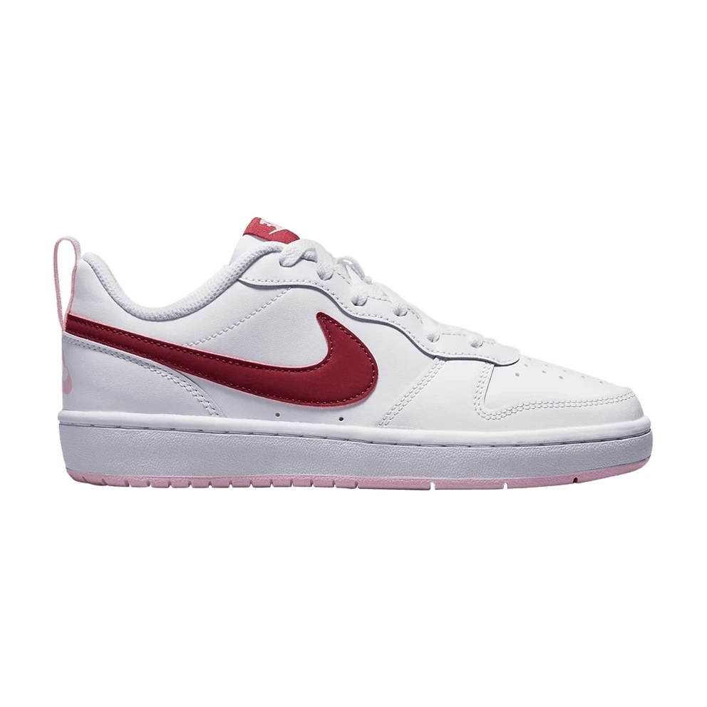 Nike Court Borough Low 2 GS 'White Dark Beetroot'