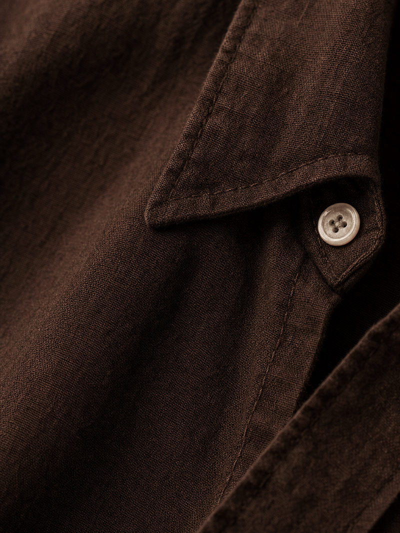 Classic Mercer Shirt – Dark Cocoa