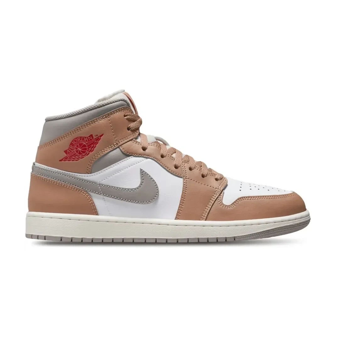 Air Jordan 1 Mid Hemp White