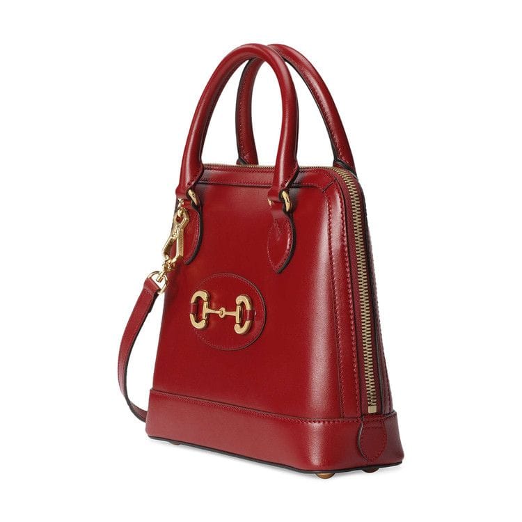 Gucci Horsebit 1955 Small Top Handle Bag Dusty Azure