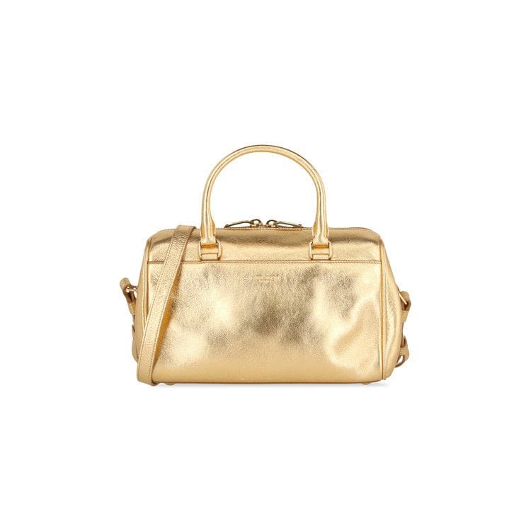 Saint Laurent Toy Duffle Bag Metallic Gold