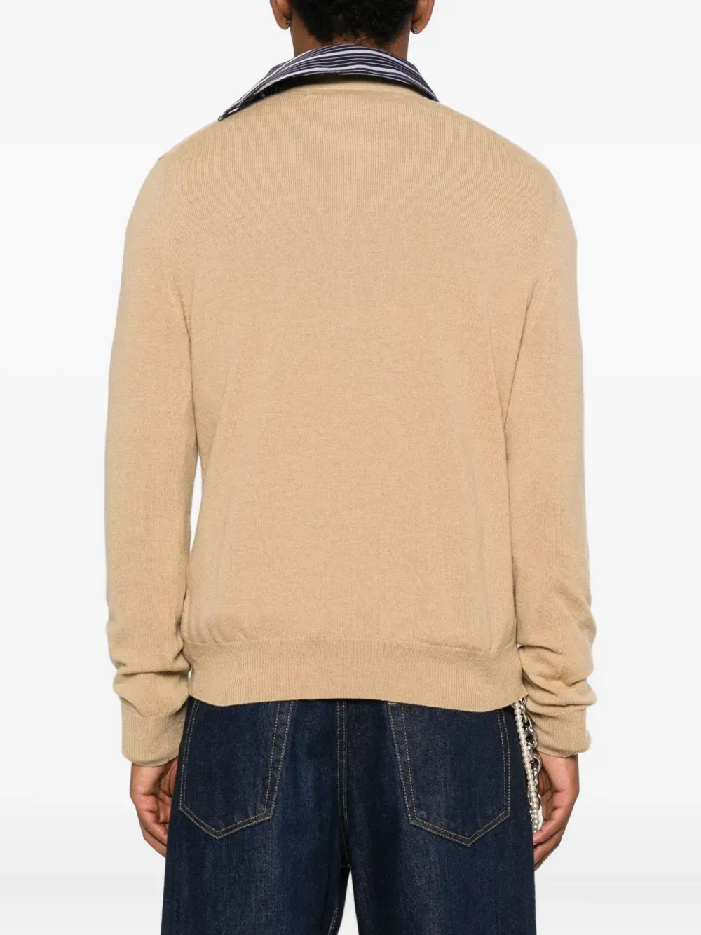 heart-logo cardigan