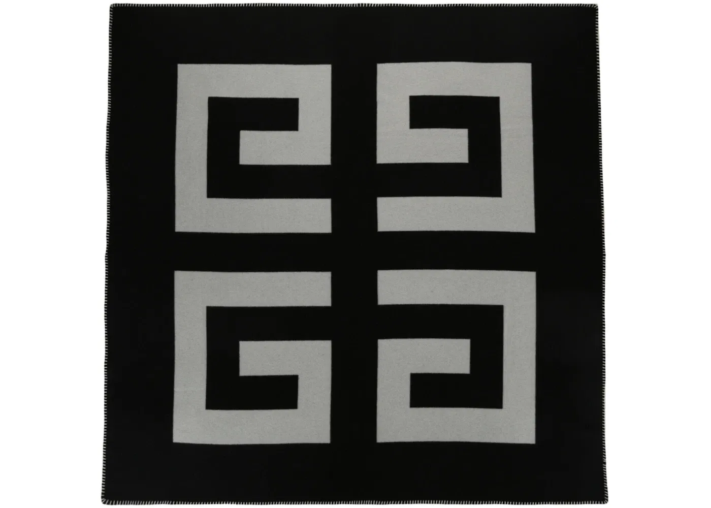 Givenchy 4G Logo Blanket Black/White