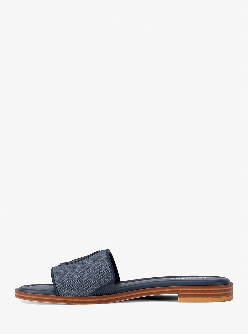 Michael Kors Carissa Denim Slide Sandal