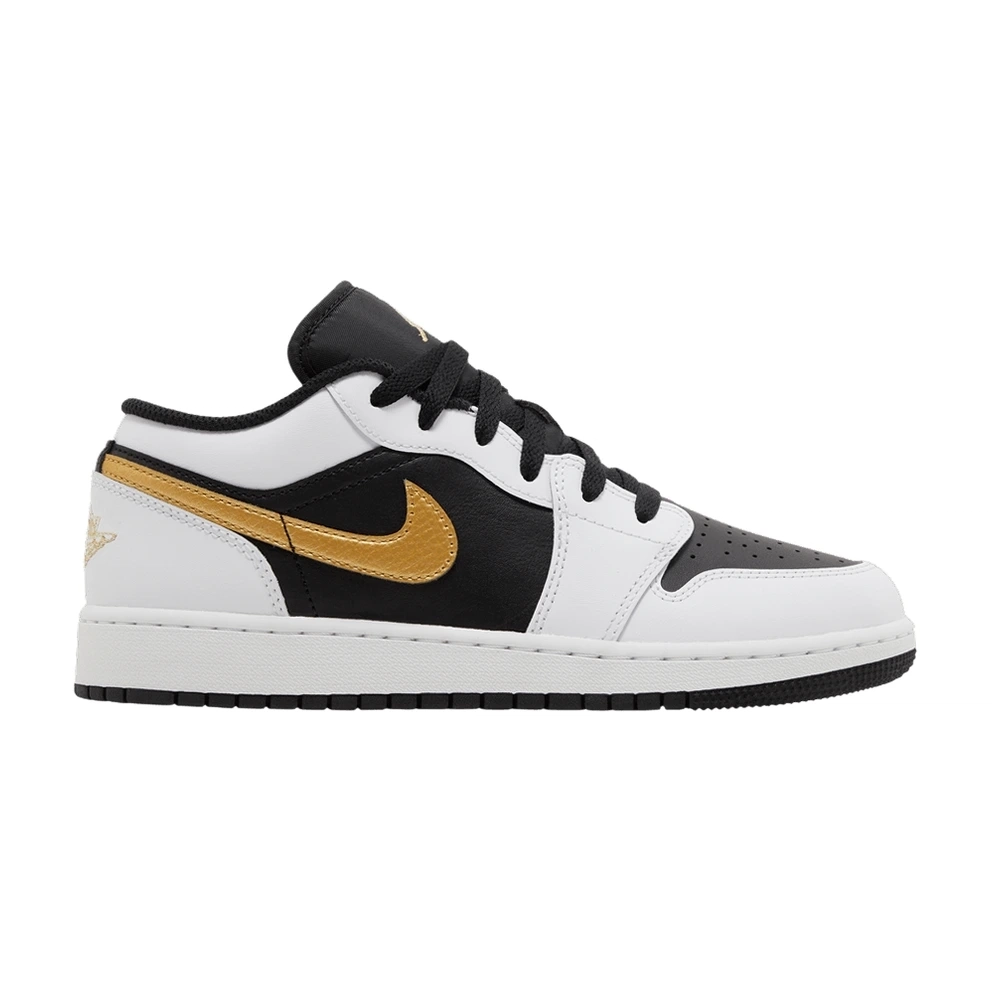 Air Jordan 1 Low GS Gold Swoosh